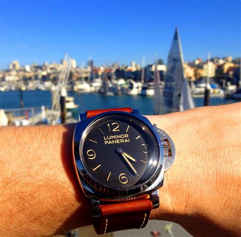 panerai 372 on small wrist|panerai luminor 372.